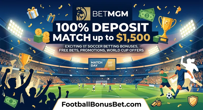 BetMGM: 100% Deposit Match up to $1,500