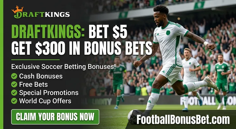DraftKings: Bet $5 Get $300 in Bonus Bets