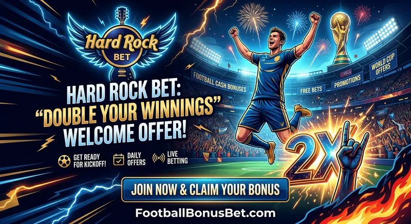 Hard Rock Bet: Double Your Winnings on Your First Bet
